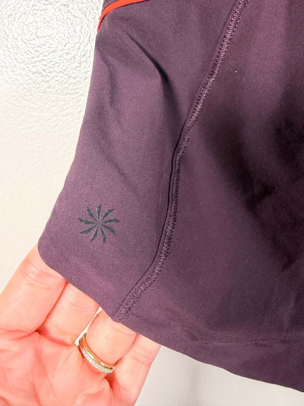 Athleta Run With it Short Size XS Purple Running Athletic Workout Gym Travel - Picture 7 of 11